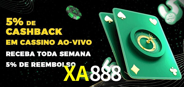 Promoções do cassino ao Vivo XA888